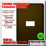Image (if shown) is illustrative and indicates the dimensions of each label. Please read the full product description for precise information about this product.