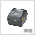 Zebra ZD421 direct thermal label printer. EPL and ZPL. 4" 203DPI print-head. 152mm/sec print speed. USB and USB Host interface. Modular Connectivity Slot. Power supply.